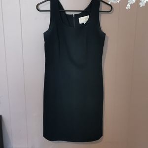 Navy sleeveless dress